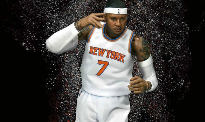 ENTERBAY – NBA 系列【卡梅隆．安东尼】Carmelo Anthony 1/9 人偶作品