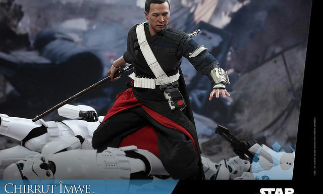 Hot Toys《星球大战外传：侠盗一号》Chirrut Îmwe 甄子丹 1/6 人偶作品