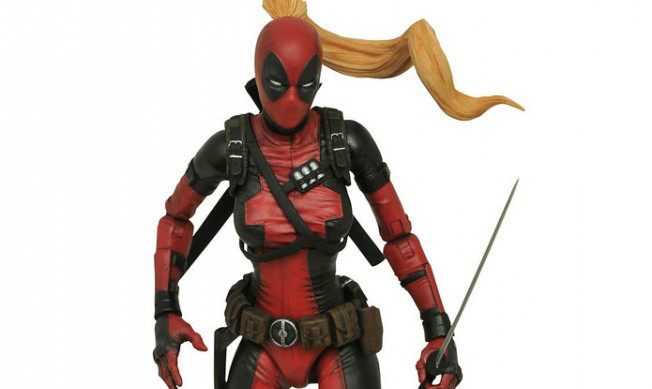 Marvel Select【死侍小姐】Lady Deadpool 7 吋可动人偶作品