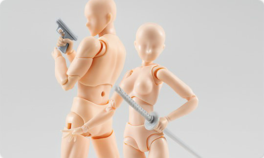 万代 S.H.Figuarts 肤色素体DX版 （Pale orange Color Ver.）