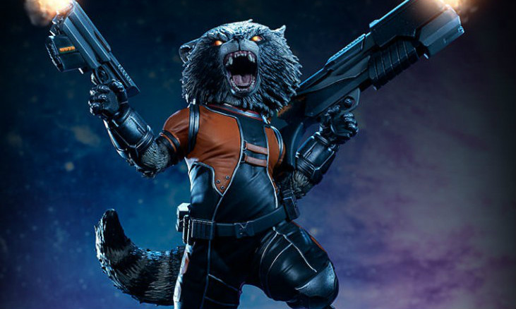 Sideshow Collectibles【银河护卫队：火箭浣熊】Rocket Raccoon 1/4 全身雕像