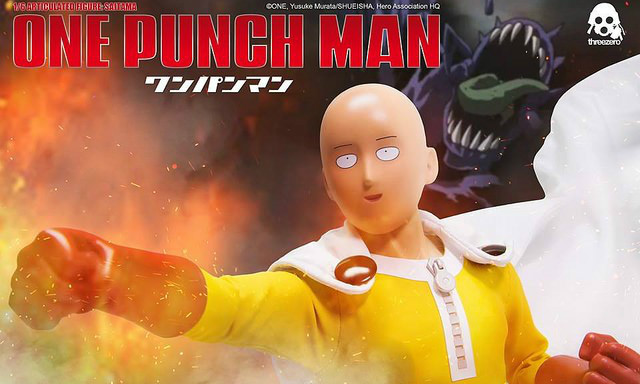 threezero 一拳超人 埼玉 ONE–PUNCH MAN SAITAMA 1/6 人偶作品