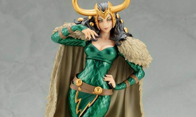 寿屋 MARVEL 美少女系列【洛基小姐】Lady Loki 1/7 全身雕像