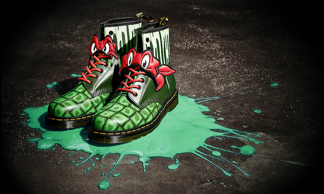 马汀大夫 × 忍者神龟 纪念联名鞋款 Dr. Martens X Teenage Mutant Ninja Turtles