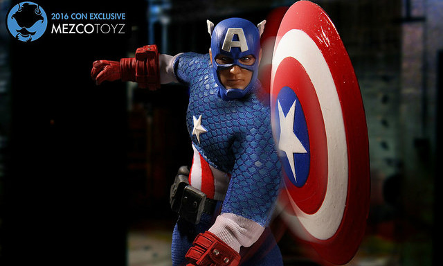 MEZCO – ONE:12 COLLECTIVE 【经典美国队长】Captain America 2016 展览限定