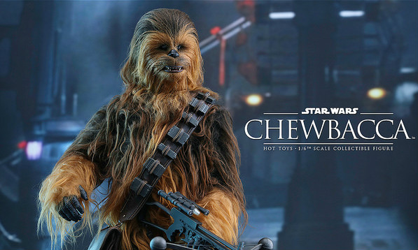 Hot Toys《星球大战：原力觉醒》丘巴卡 Chewbacca 1/6 人偶作品