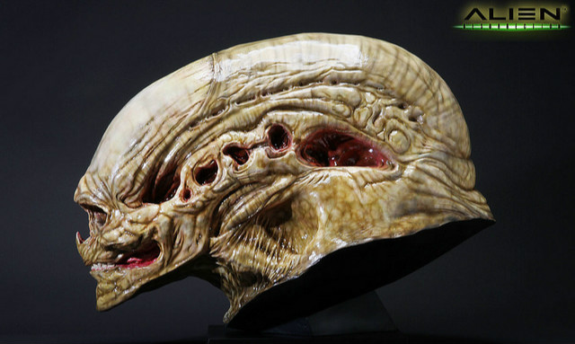 CoolProps【逆种异形】Alien Newborn 1：1 电影道具复制头像