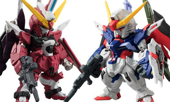 FW GUNDAM CONVERGE SP08 「命运高达」＆「无限正义高达」两机体组合套装