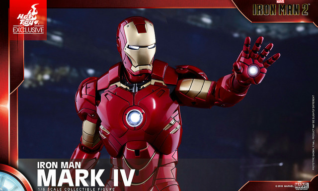 Hot Toys 《钢铁侠2》1/6 钢铁侠马克4 Mark IV