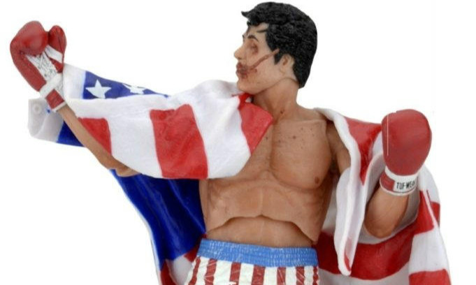 NECA 洛奇40 周年纪念系列《洛奇4》第二弹 Rocky IV 7 吋人偶作品