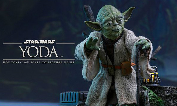 Hot Toys 《星球大战：帝国大反击》 1/6 尤达大师 The Empire Strikes Back Yoda