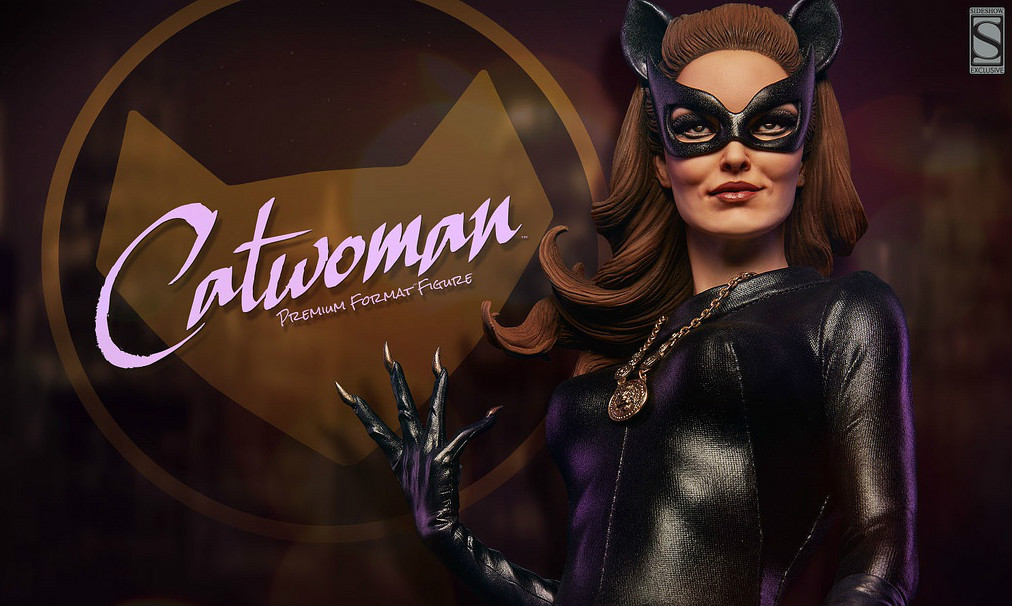 Sideshow Collectibles【电视影集版猫女】Catwoman 1/4 全身雕像