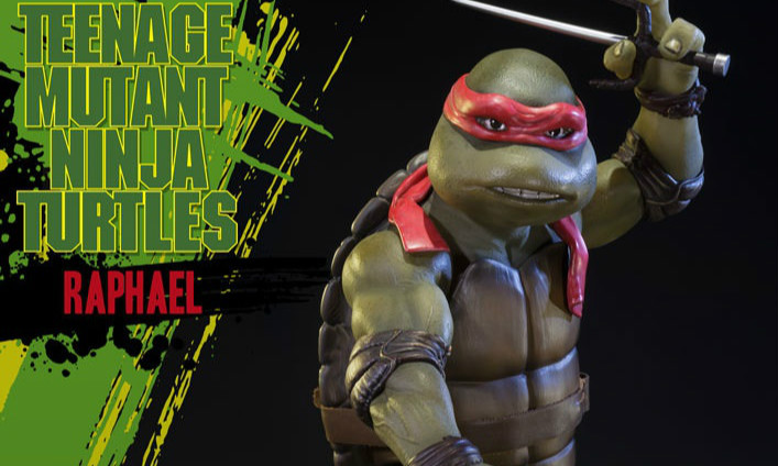 Prime 1 Studio 1990《忍者神龟》拉斐尔 TMNT Raphael 1/4 全身雕像