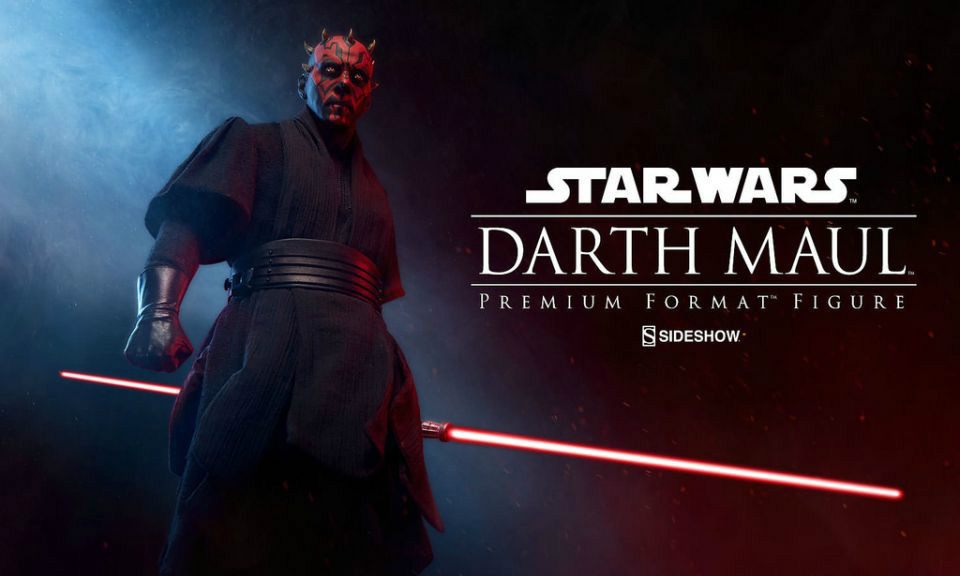 Sideshow Collectibles【达斯．魔】Darth Maul 1/4 全身雕像