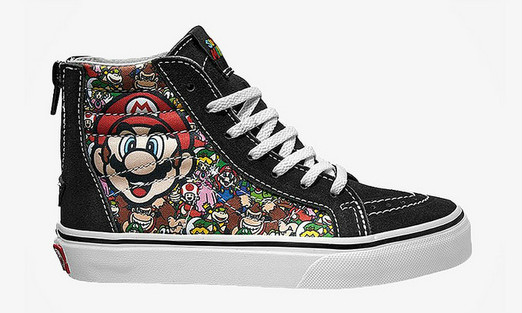 Vans × Nintendo 任天堂经典角色休闲鞋