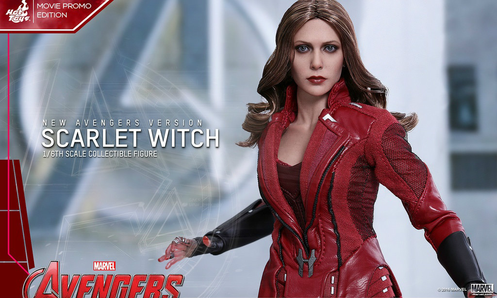 Hot Toys《复仇者联盟2：奥创纪元》绯红女巫 Scarlet Witch 1/6 人偶作品