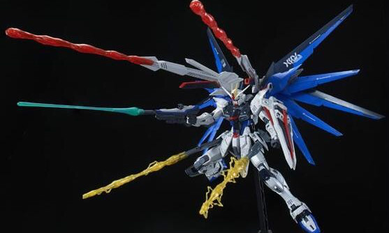 万代魂限 MG Freedom Gundam 2.0 扩张特别效果套装