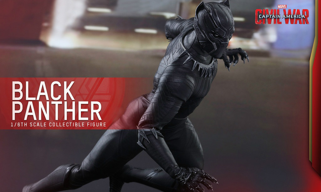 Hot Toys 《美国队长3：英雄内战》黑豹 Black Panther 1/6 人偶作品