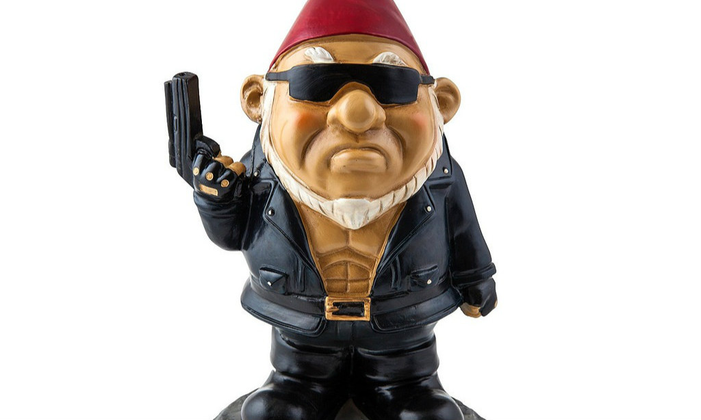 BigMouth Inc【花园守护者：终结者地精】The Gnominator Garden Gnome Statues