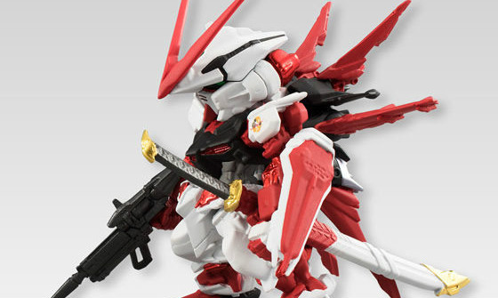 FW GUNDAM CONVERGE EX10 异端高达红色机/ EX11 异端高达蓝色机