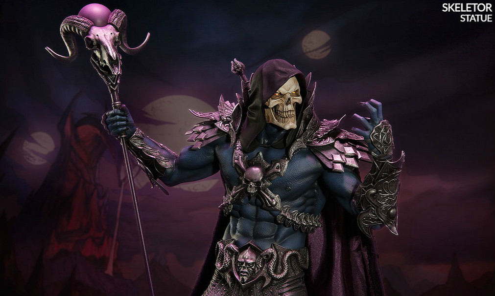 Sideshow Collectibles《希曼》骷髅王 Skeletor 全身雕像