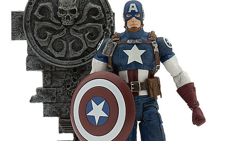 Marvel Select【美国队长】Avenging Captain America 迪斯尼商店限定