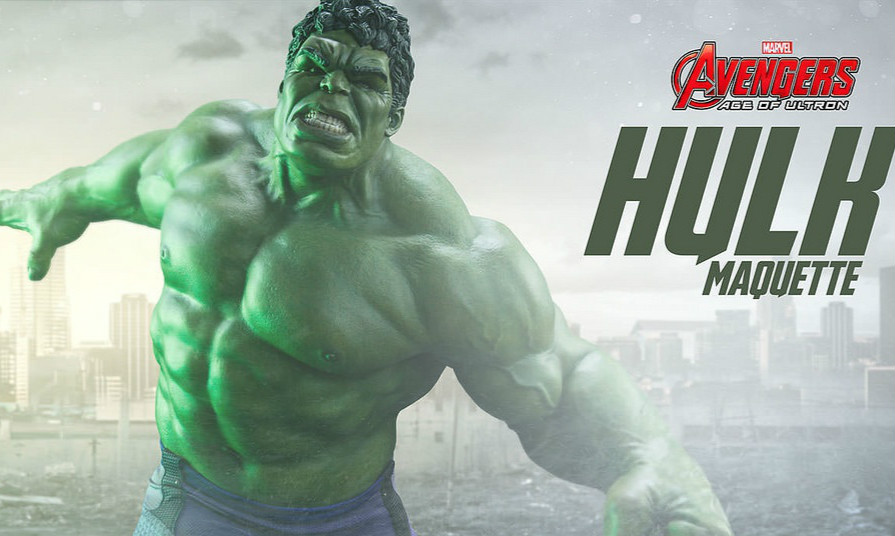 Sideshow Collectibles【浩克】复仇者联盟2：奥创纪元 Hulk 1/4 全身雕像