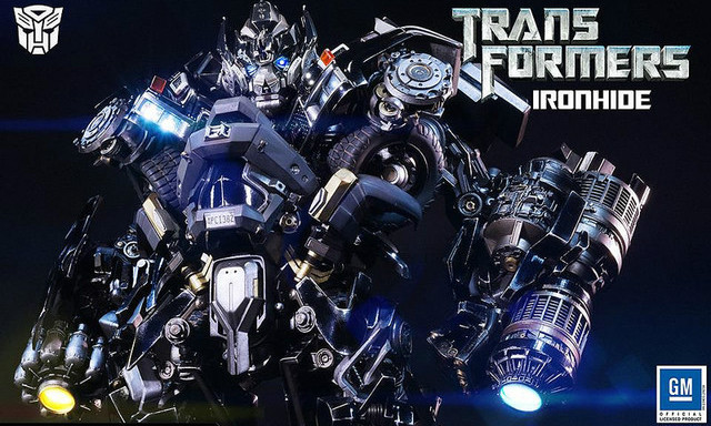 Prime 1 Studio 变形金刚【铁皮】IRONHIDE 全身雕像