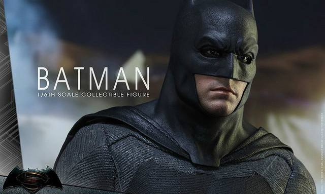 Hot Toys《蝙蝠侠对超人：正义曙光》蝙蝠侠 Batman 1/6 人偶作品