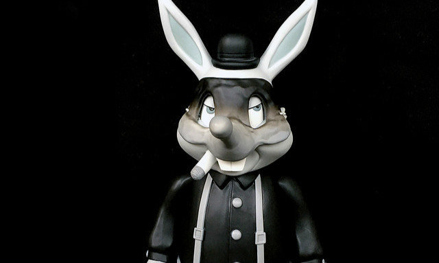 Frank Kozik × BlackBook Toy【A Clockwork Carrot：Lil Alex】灰阶版本