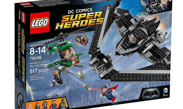 LEGO® 76046【正义英雄：高空之战】Heroes of Justice: Sky High Battle