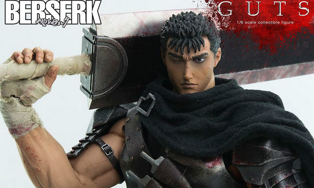 threezero 烙印勇士【黑衣剑士：凯兹】Berserk Guts 1/6 人偶作品