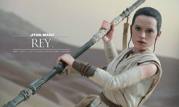 Hot Toys 星球大战七部曲：原力觉醒【Rey】1/6 人偶作品