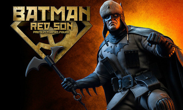 Sideshow Collectibles【红之子 蝙蝠侠】Batman Red Son 1/4  全身雕像