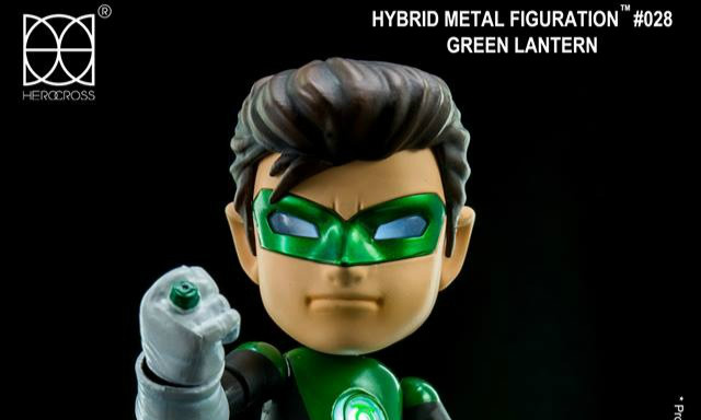 HEROCROSS Action Figure Hybrid Metal Figuration Series 绿灯侠