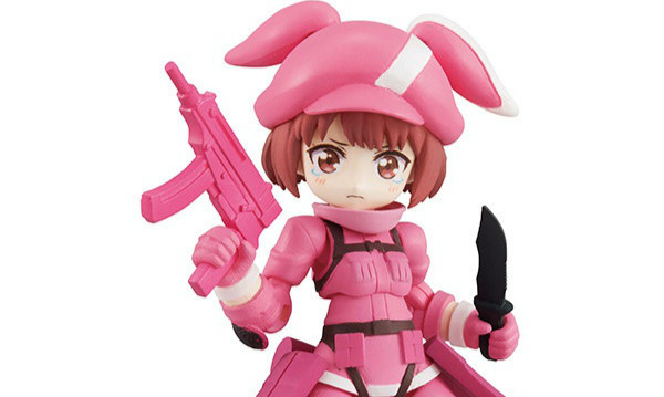 Megahouse 『Desktop Army』 x『刀剑神域外传Gun Gale Online』合作第一弹