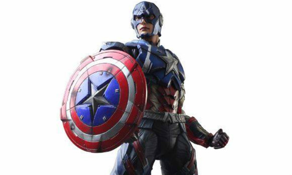 【新图】Play Arts改 美国队长 Captain America