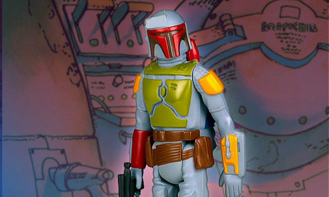 Gentle Giant 2015 SDCC 限定【波巴．费特】Boba Fett Droids 3.75 吋吊卡 Jumbo 版