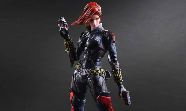 Play Arts 改【黑寡妇】Black Widow 变体版 Marvel Universe