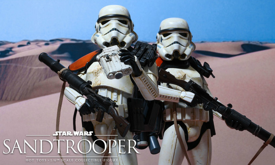 Hot Toys  星球大战：四部曲 曙光乍现【沙漠暴风兵】1/6  Star Wars Sandtrooper