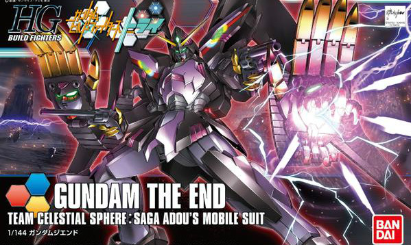 【新图】万代 HGBF 《高达创战者TRY》终结高达 Gundam the End