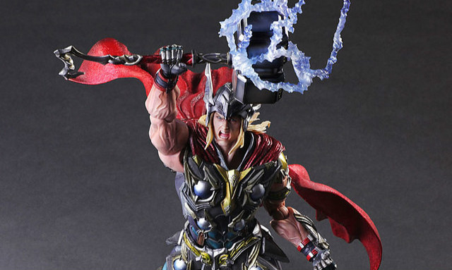 Play Arts 改【索尔】变体版Thor   Marvel Universe