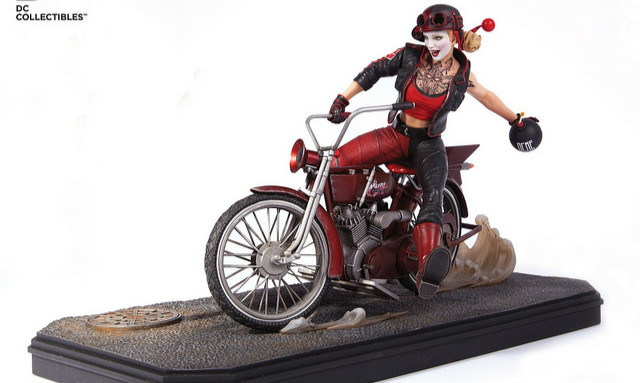 DC Collectibles【暴走族小丑女】Harley Quinn 雕像作品