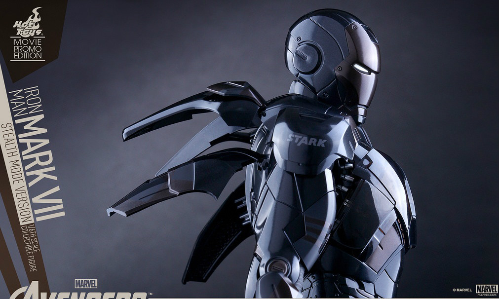 Hot Toys  【MK7匿踪型】1/6  Iron Man Mark VII Stealth Mode Version