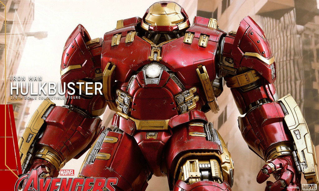 Hot Toys – MMS285 – 复仇者联盟2：奥创纪元【反浩克装甲】1/6  Hulkbuster