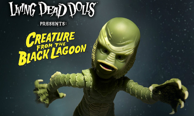 MEZCO Living Dead Dolls 系列【黑湖妖潭】半鱼人 Creature from the Black Lagoon