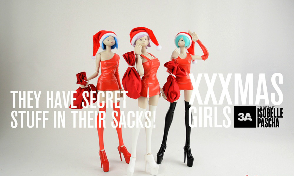 threeA – Isobelle Pascha【XXXMAS GIRLS】圣诞快乐乐女郎 SACK GRIPPING HANDS