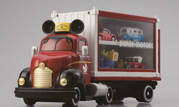 TAKARA TOMY【米奇展示货柜车】DISNEY MOTORS Dream Carry + Container