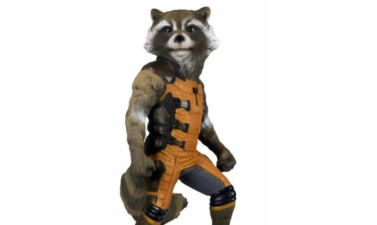 NECA 银河护卫队火箭浣熊 Rocket Raccoon 1：1 雕像