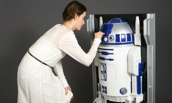 3D WALL FIGURE 1/1 星球大战 R2-D2